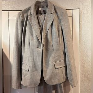 Charter Club Light Gray suit Jacket and pant set.